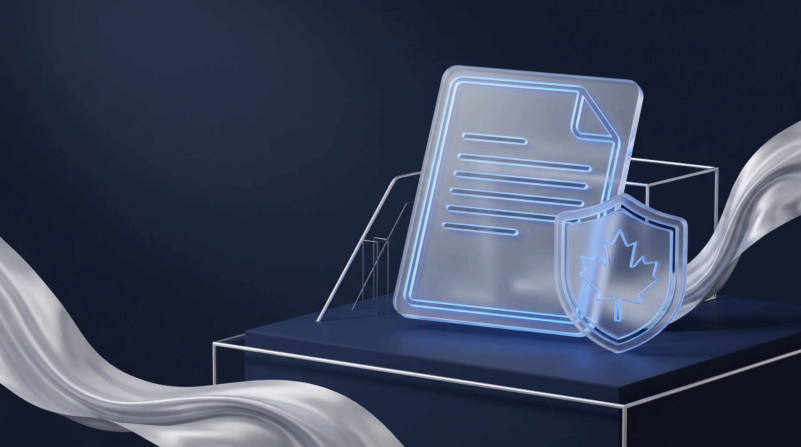 Glass regulatory document and Canadian compliance shield